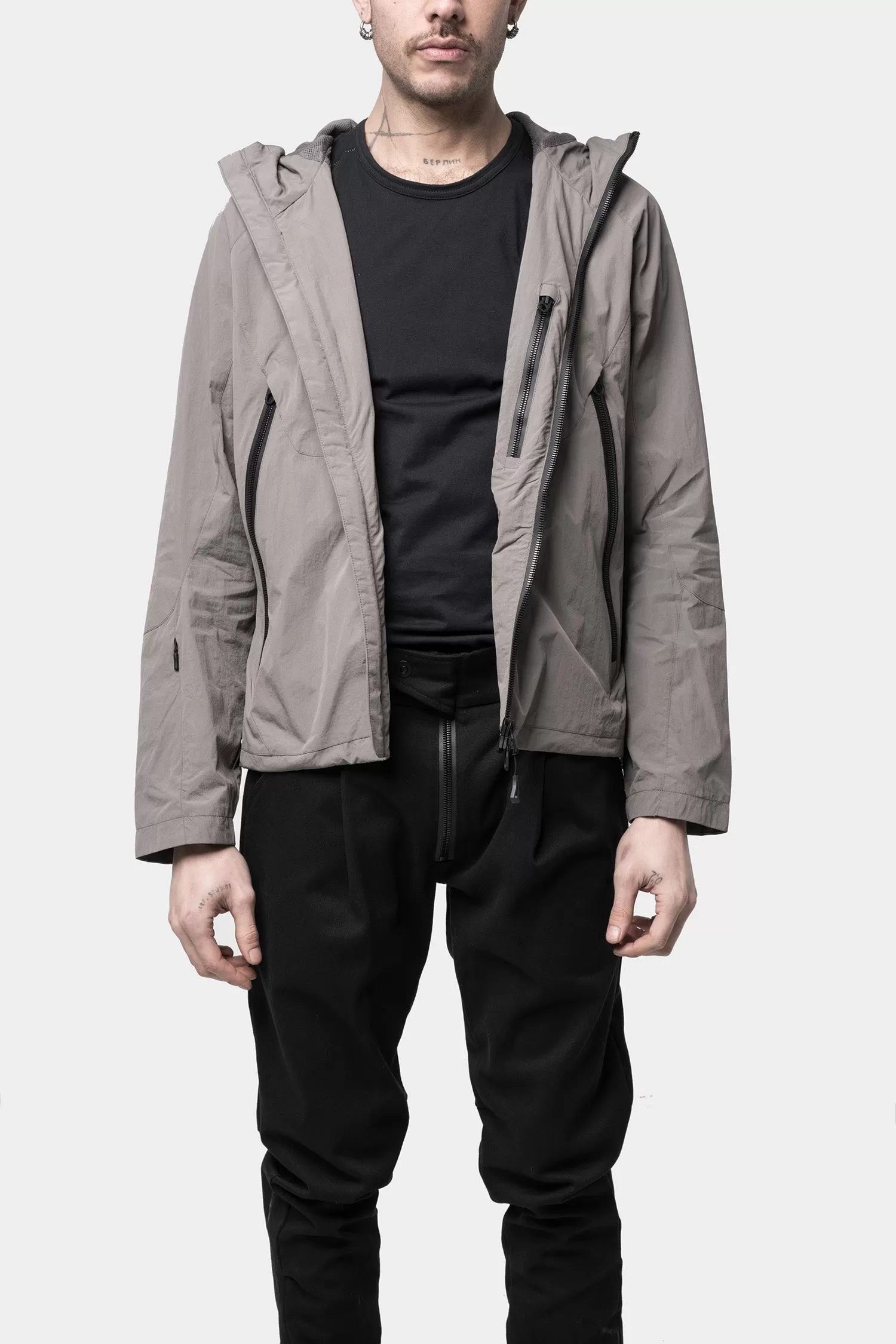 Tech jacket, Charcoal