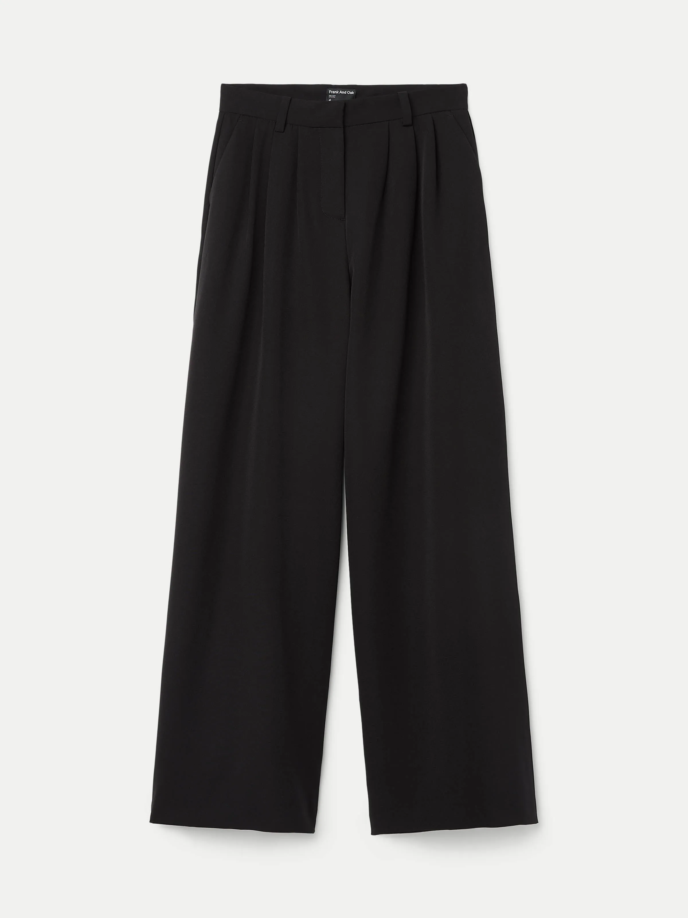 The Carmen Ultra-Wide Pant  in Black