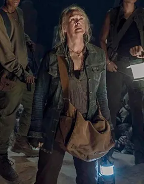 The Walking Dead Season 10 Carol Jacket |Melissa McBride Denim Jacket