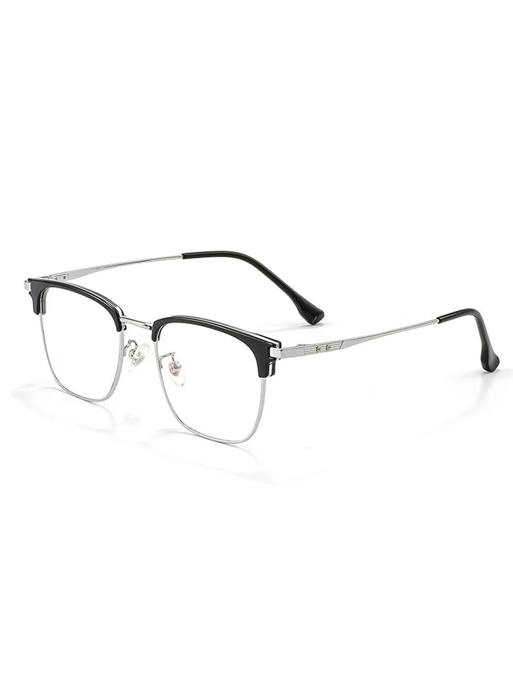   Titanium Square Glasses   