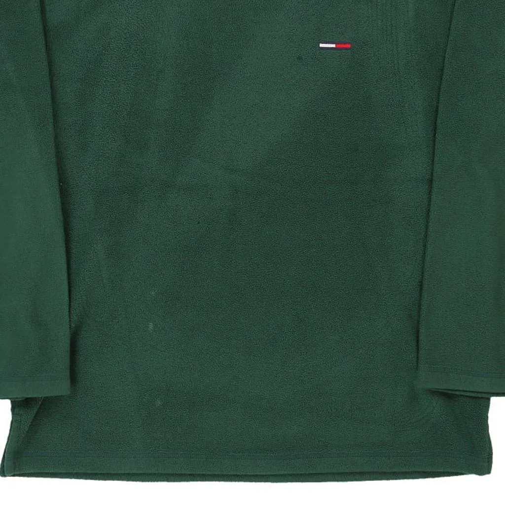 Tommy Jeans Fleece - Small Green Polyester