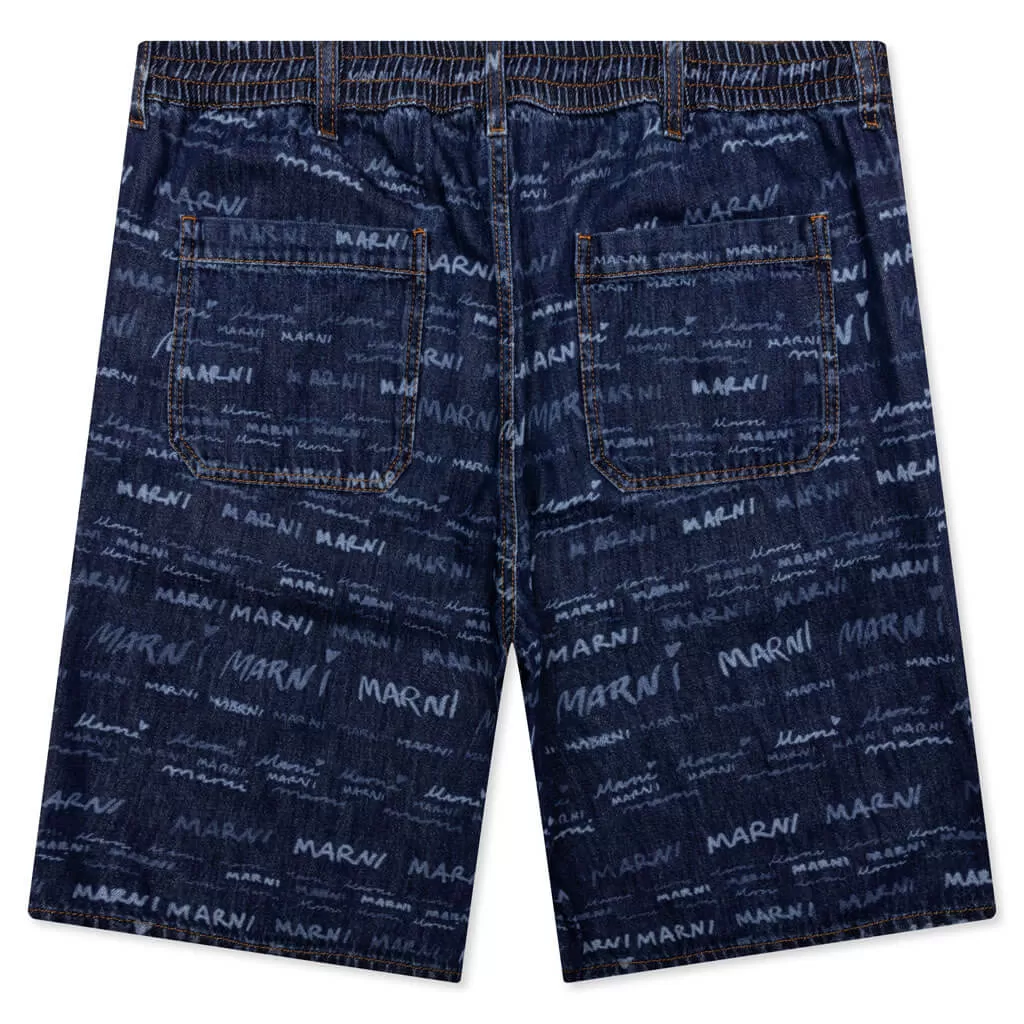 Trousers - Iris Blue