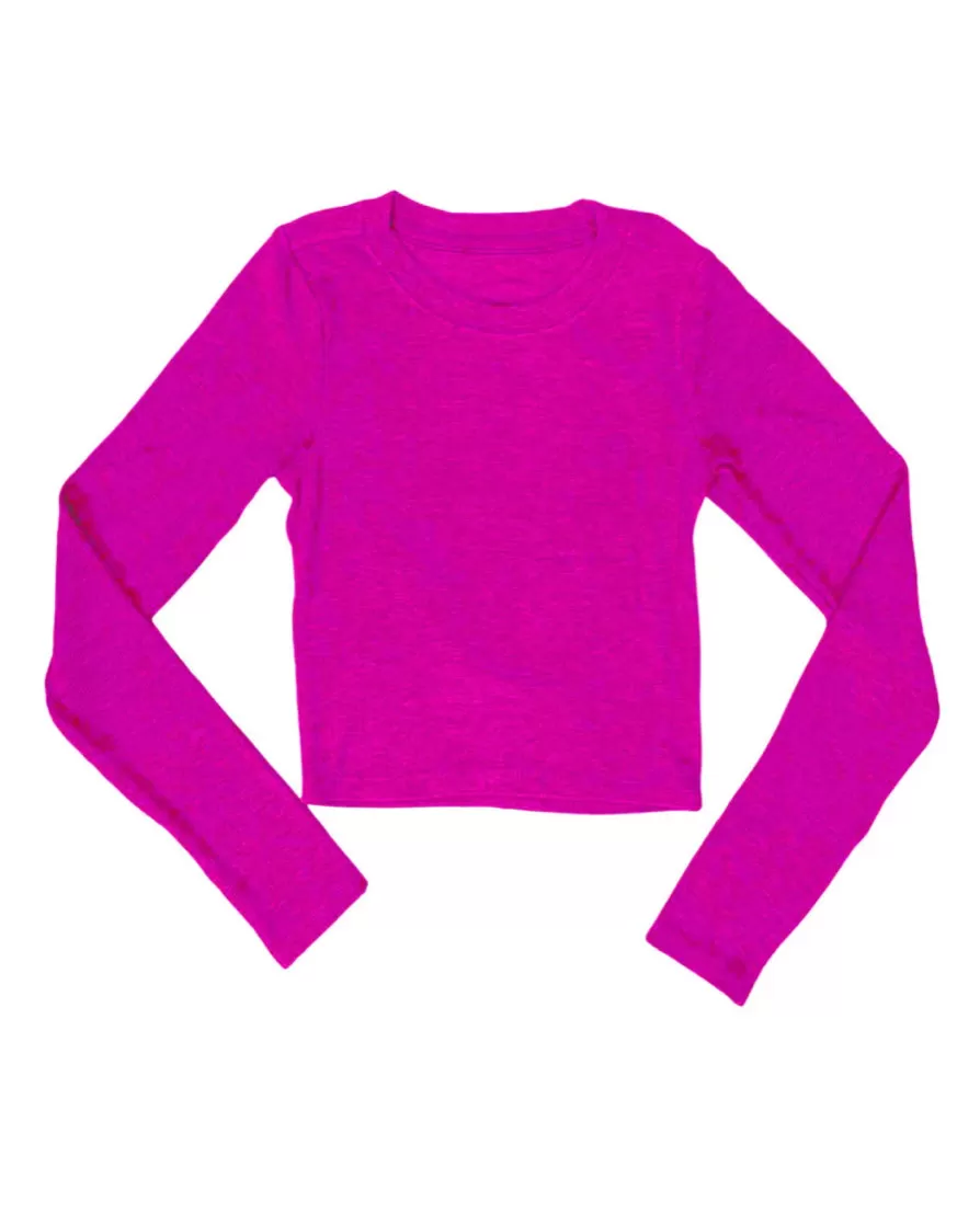 Tween LIVI Ribbed Long Sleeve Tee - Girls