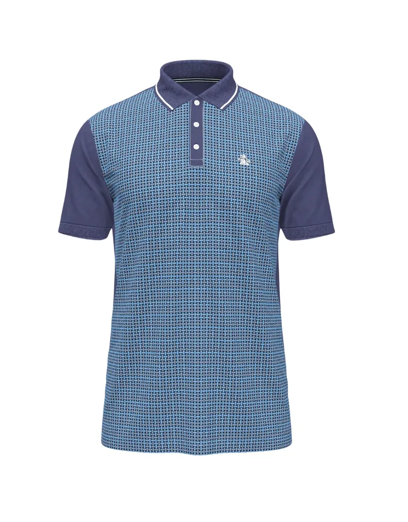 TWO TONE POLO