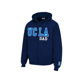 Ucla Dad Block Full Zip Hood Navy