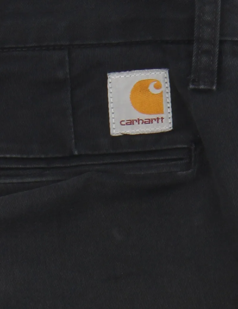 Uniform Reworks Carhartt Sid Pant Washed Black 28X32