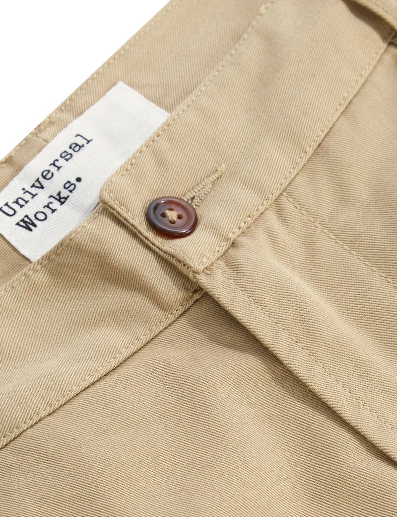 Universal Works Aston Pant Tan Twill