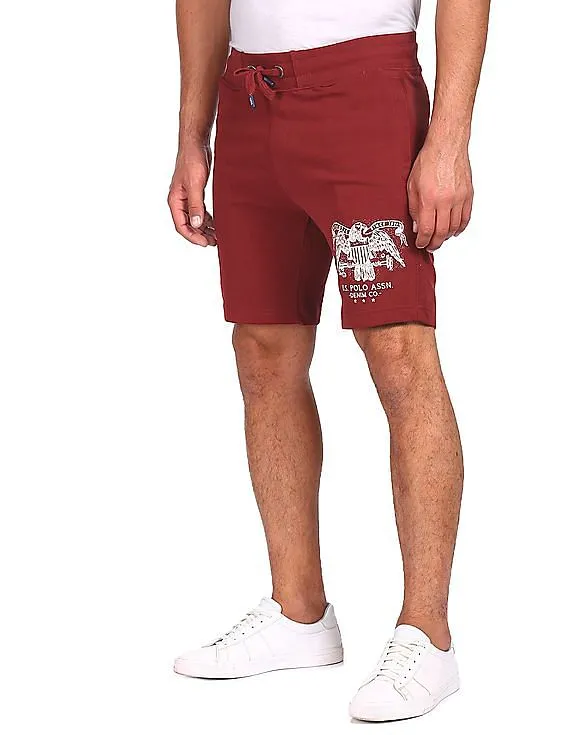 U.S. Polo Assn. Denim Co. Drawstring Waist Logo Shorts