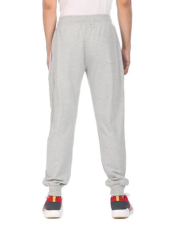 U.S. Polo Assn. Drawstring Waist Heathered Joggers