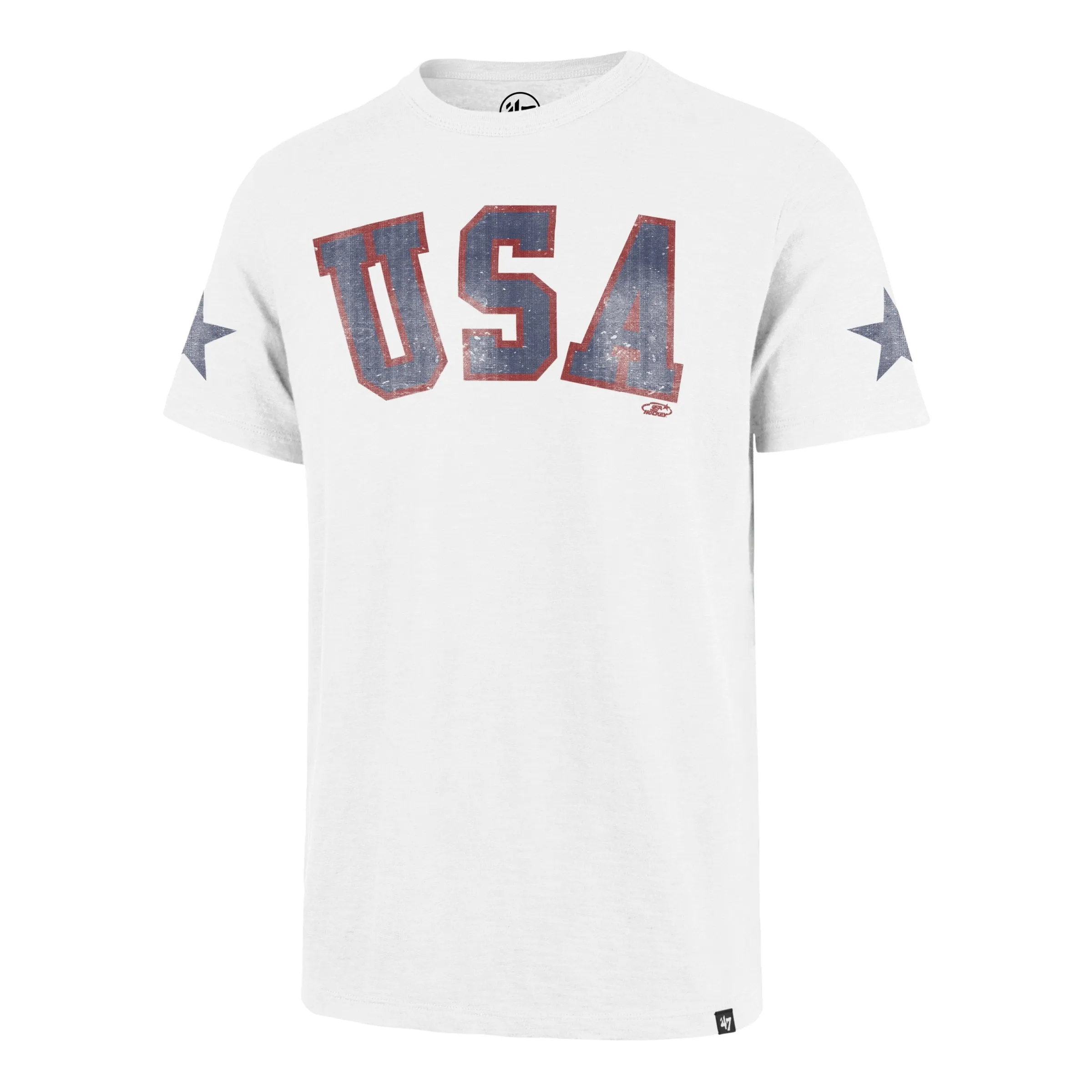 USA HOCKEY MIRACLE ON ICE VICTORY RUN '47 SCRUM TEE