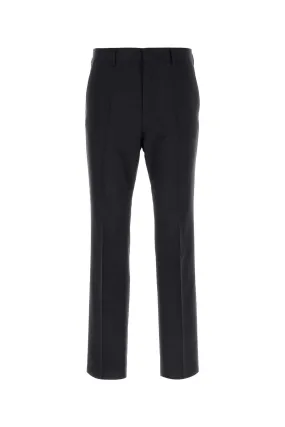 Valentino Garavani Dark Blue Wool Blend Pant