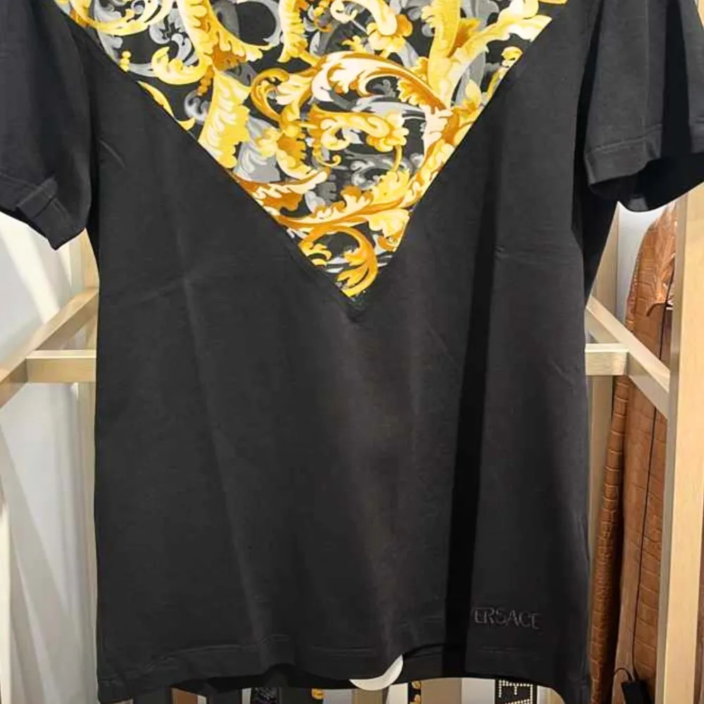 VERSACE  |Crew Neck Short Sleeves Logo Luxury Outlet