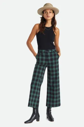 Victory Wide Leg Pant - Emerald