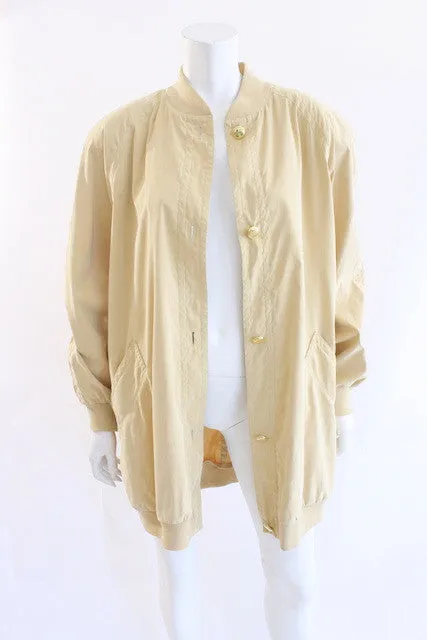 Vintage ESCADA Silk Bomber Jacket