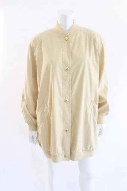 Vintage ESCADA Silk Bomber Jacket