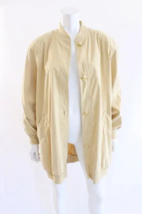 Vintage ESCADA Silk Bomber Jacket