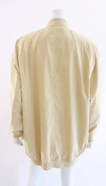 Vintage ESCADA Silk Bomber Jacket