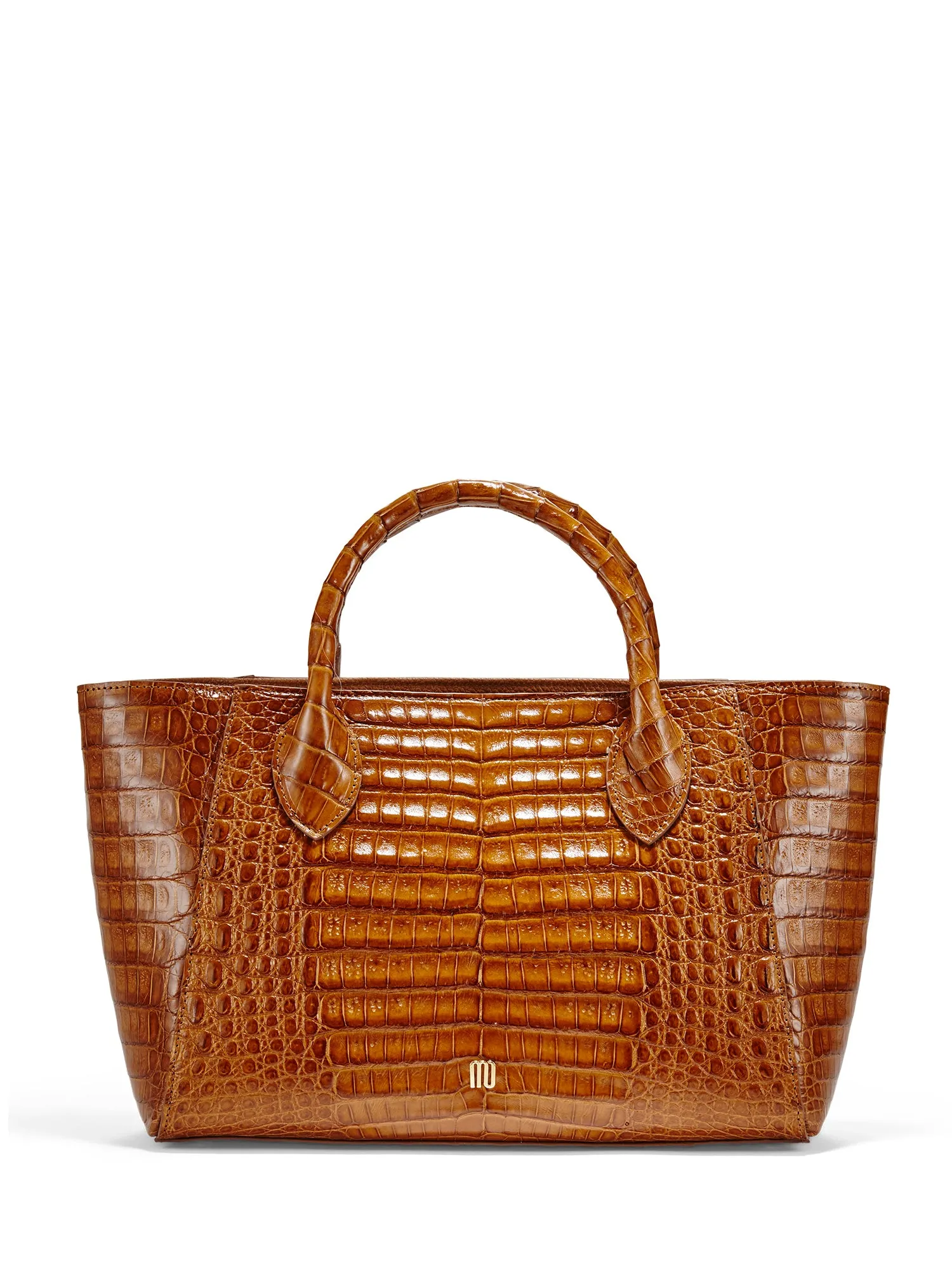 Virginia Croc Leather Bag