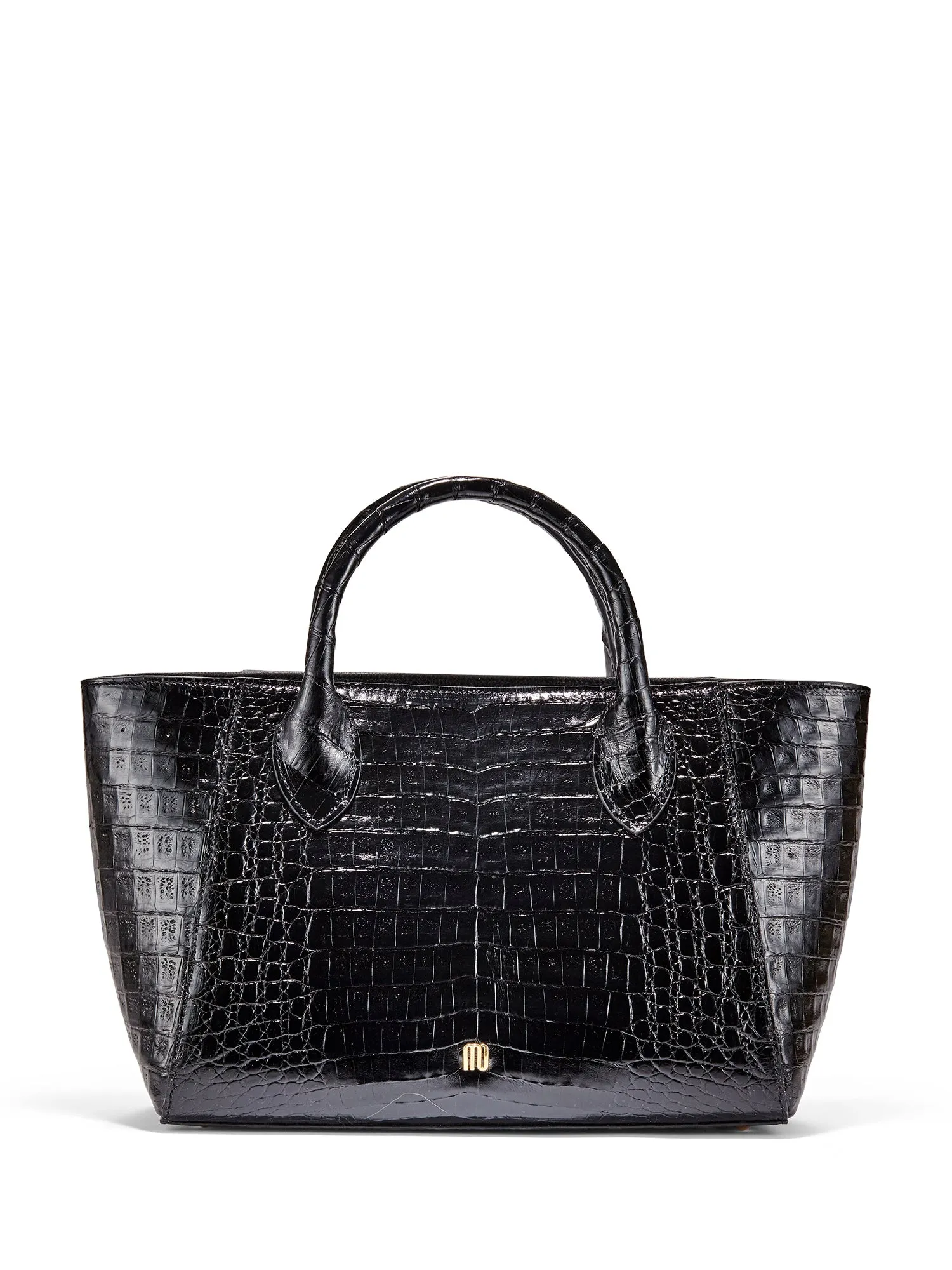 Virginia Croc Leather Bag