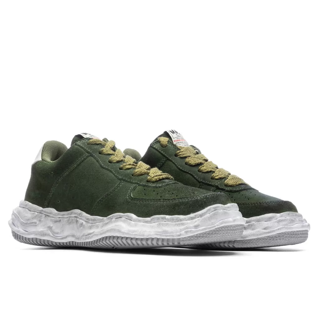 Wayne Brushed Suede Low - Green