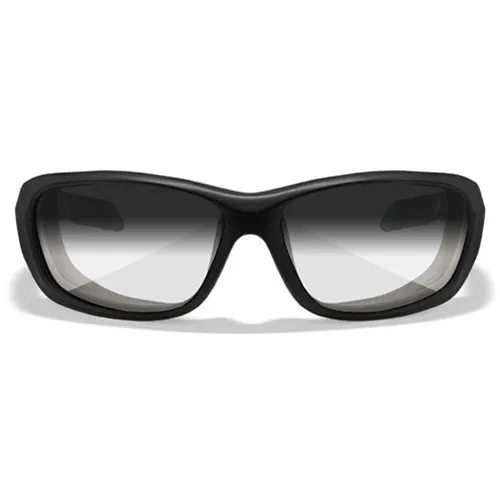 Wiley X WX GRAVITY Safety Glasses - Matte Black Frame, Photochromic Smoke Grey Lens CCGRA05