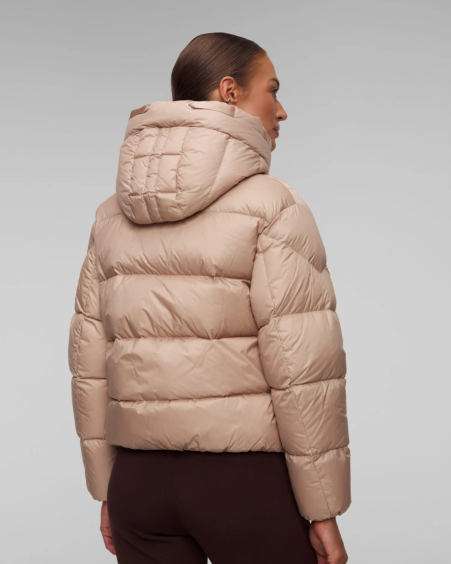 Women's beige down jacket Parajumpers Tilly 24WMPWPUHY32-253