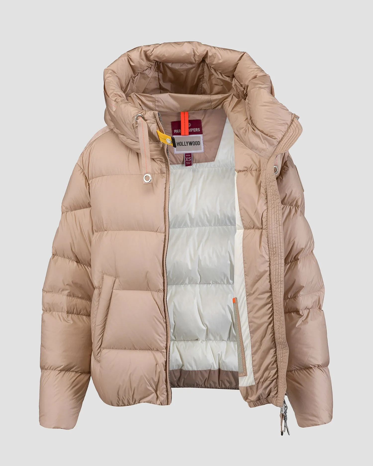 Women's beige down jacket Parajumpers Tilly 24WMPWPUHY32-253