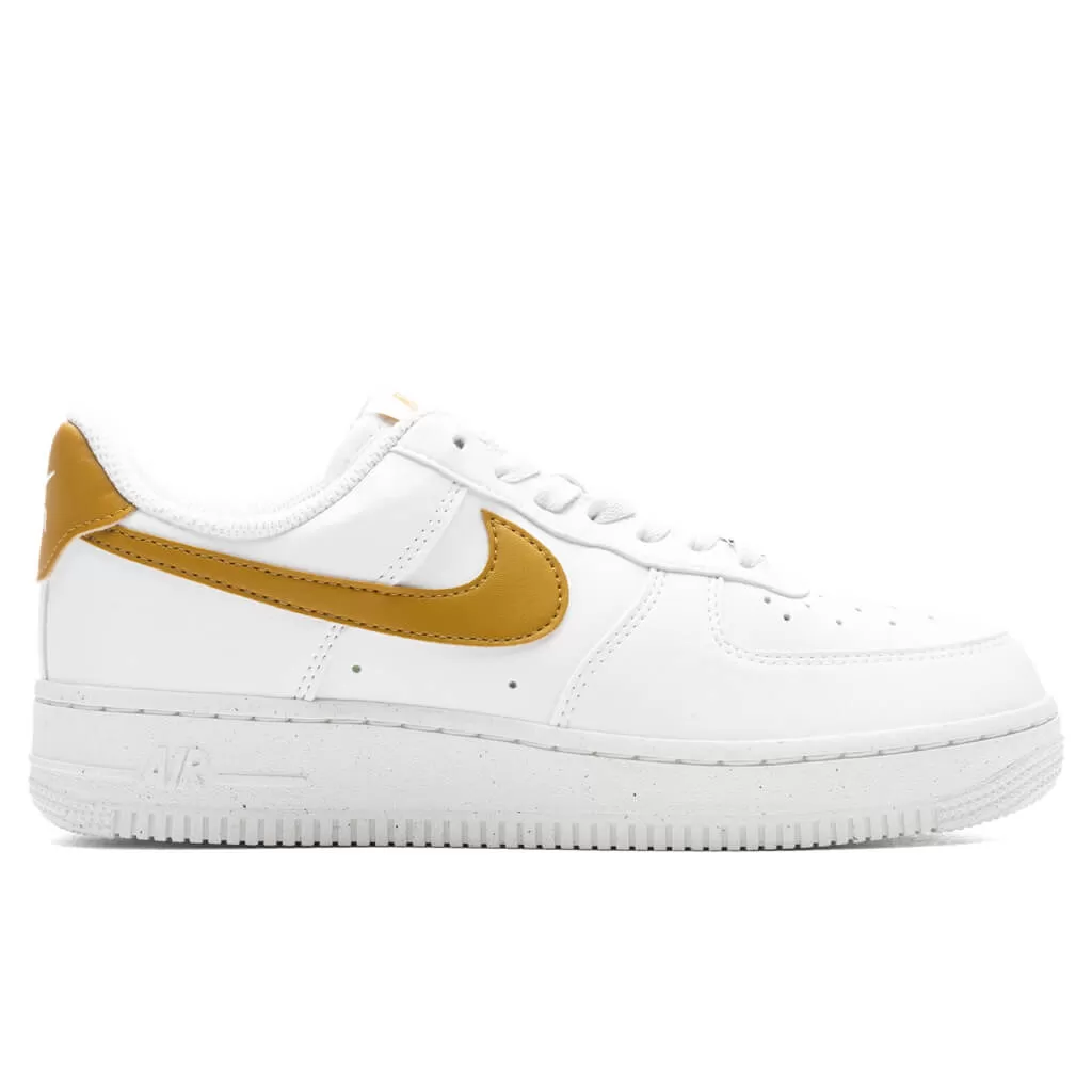 Women's Air Force 1 '07 SE - Summit White/Bronzine/Metallic Silver