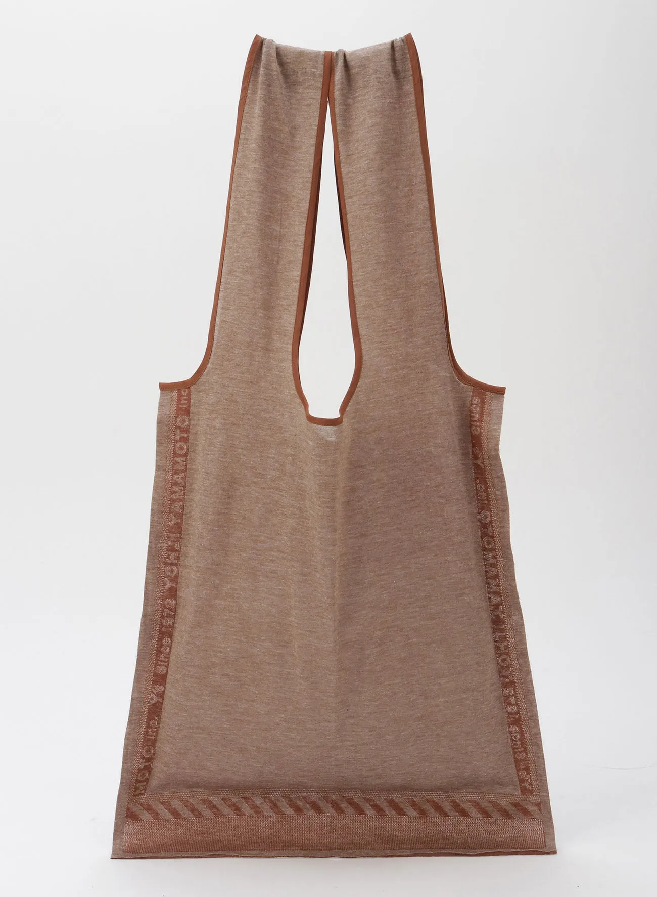 WOOL JACQUARD CUT & SEWN BAG