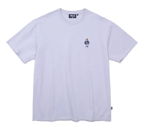 YALE  |Unisex Street Style Cotton T-Shirts