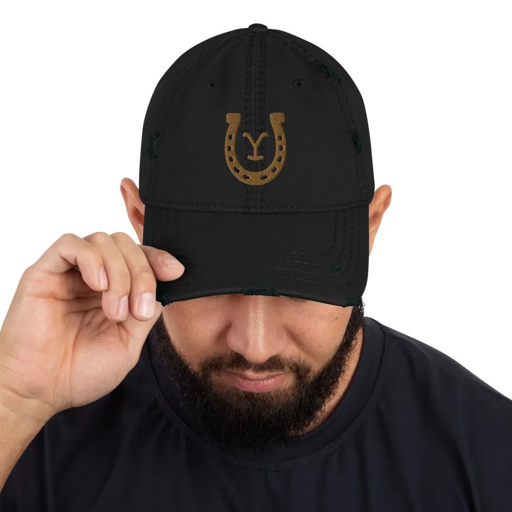 Yellowstone Embroidered Horse Shoe Dad Hat