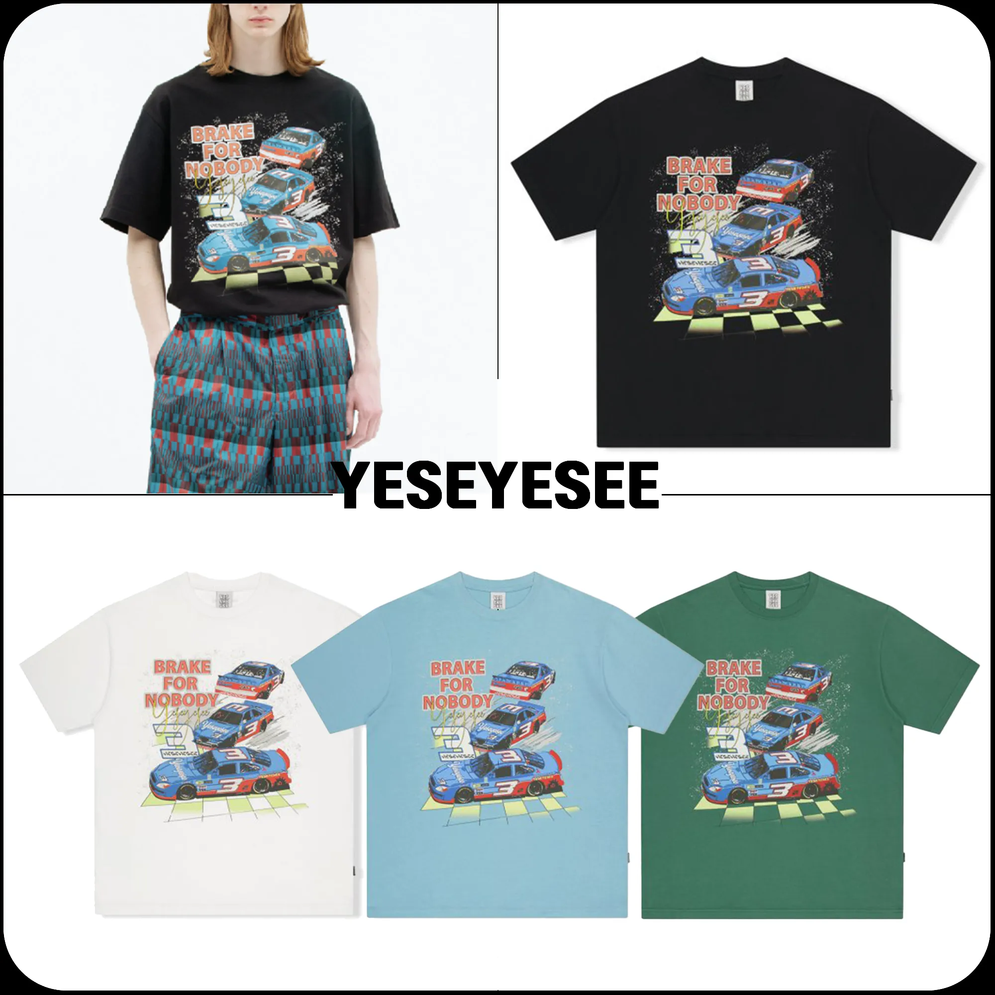 YESEYESEE  |[YESEYESEE]★Racing 23 Tee