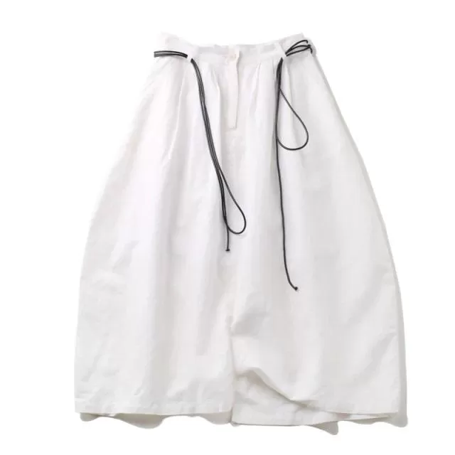 Yuruidesu Linen Ankle Pants